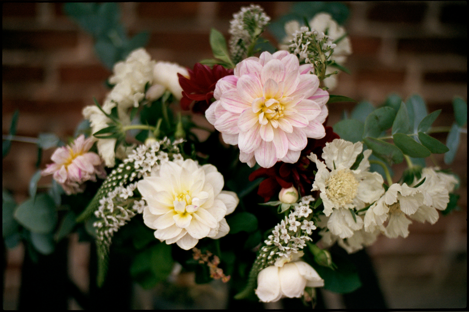 Close-up of the wedding flowers, Maike & Daniel wedding in Brandenburg